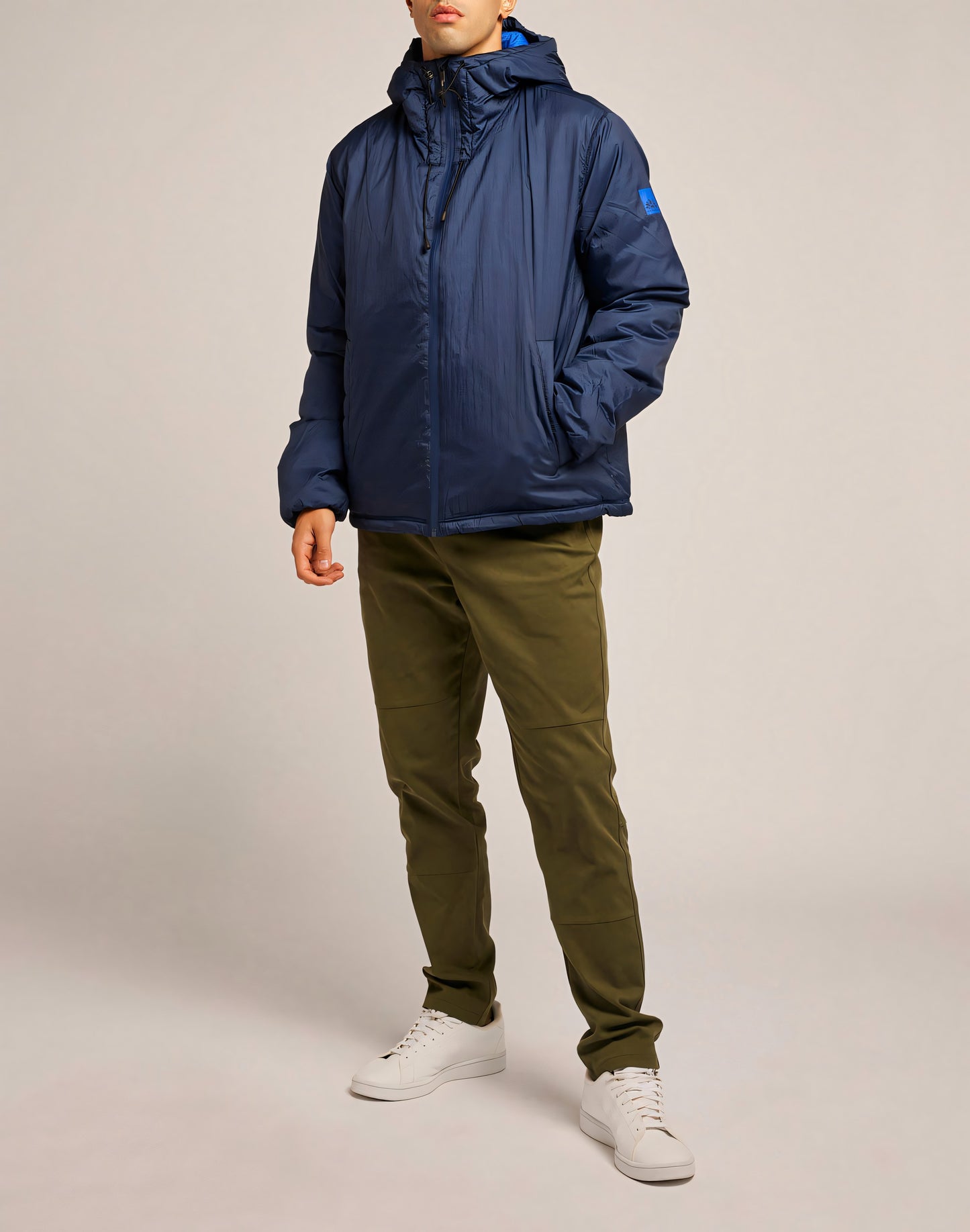 LIGHTWEIGHT ZIPPED NYLON JACKET