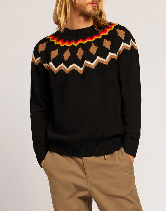 CASHMERE BLEND NORWEGIAN STYLE JUMPER