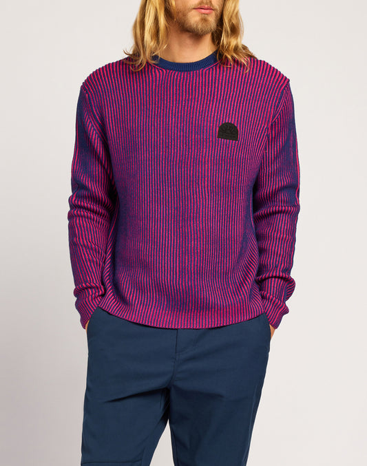 MERINO WOOL MOULINÉ SWEATER