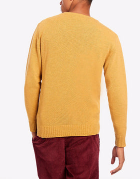 CREW NECK JUMPER WITH LOGO
