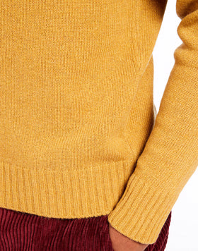 CREW NECK JUMPER WITH LOGO