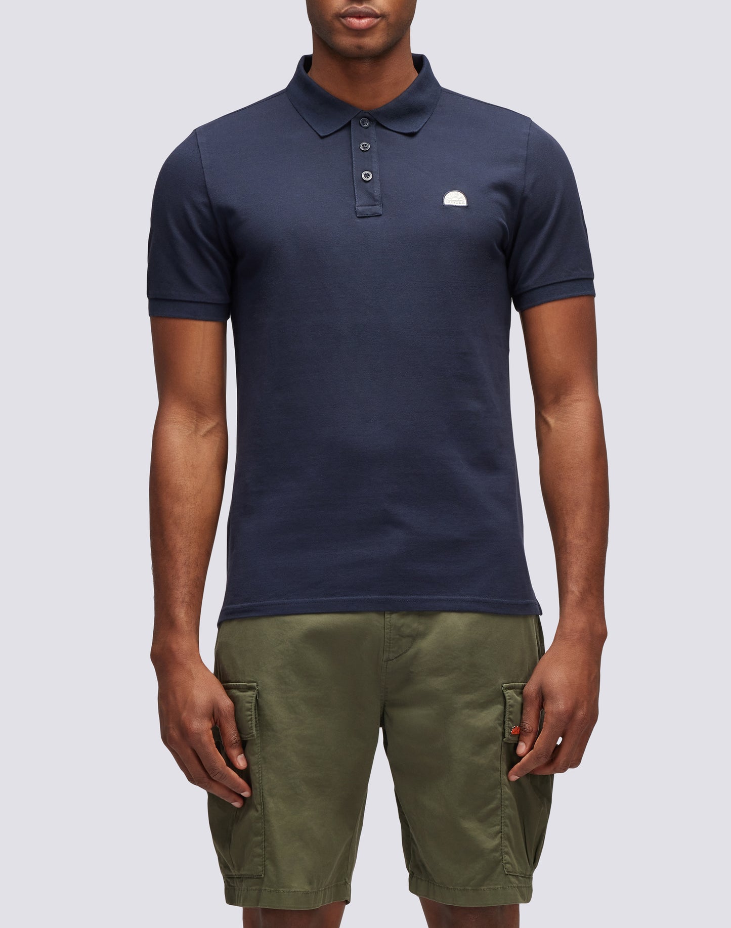 CHAZ POLO SHIRT IN PIQUE COTTON