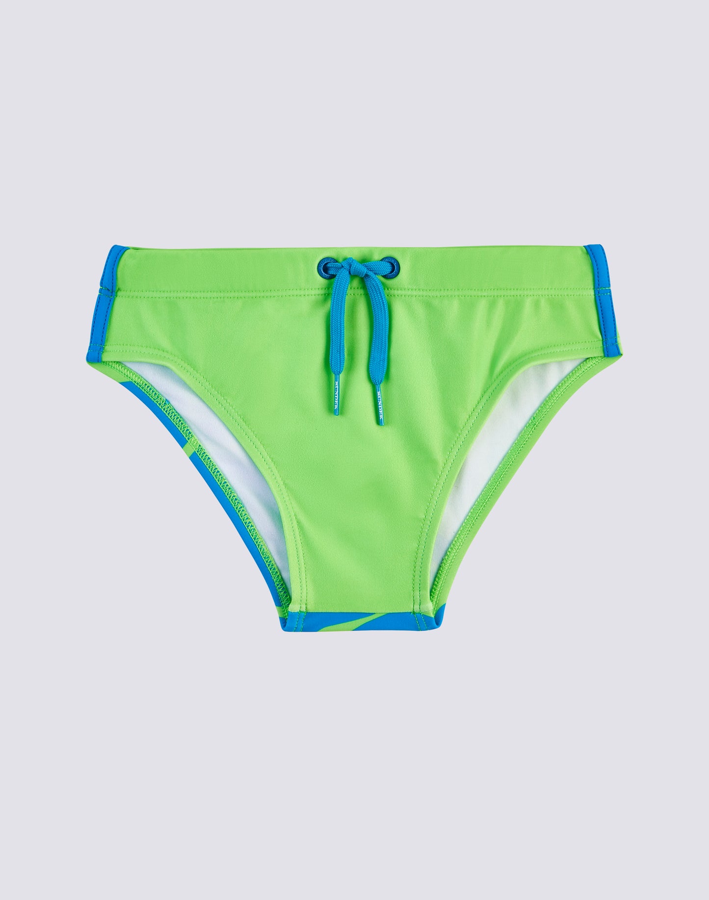 MINI LEONARDO SWIMMING BRIEF LOGO PRINT