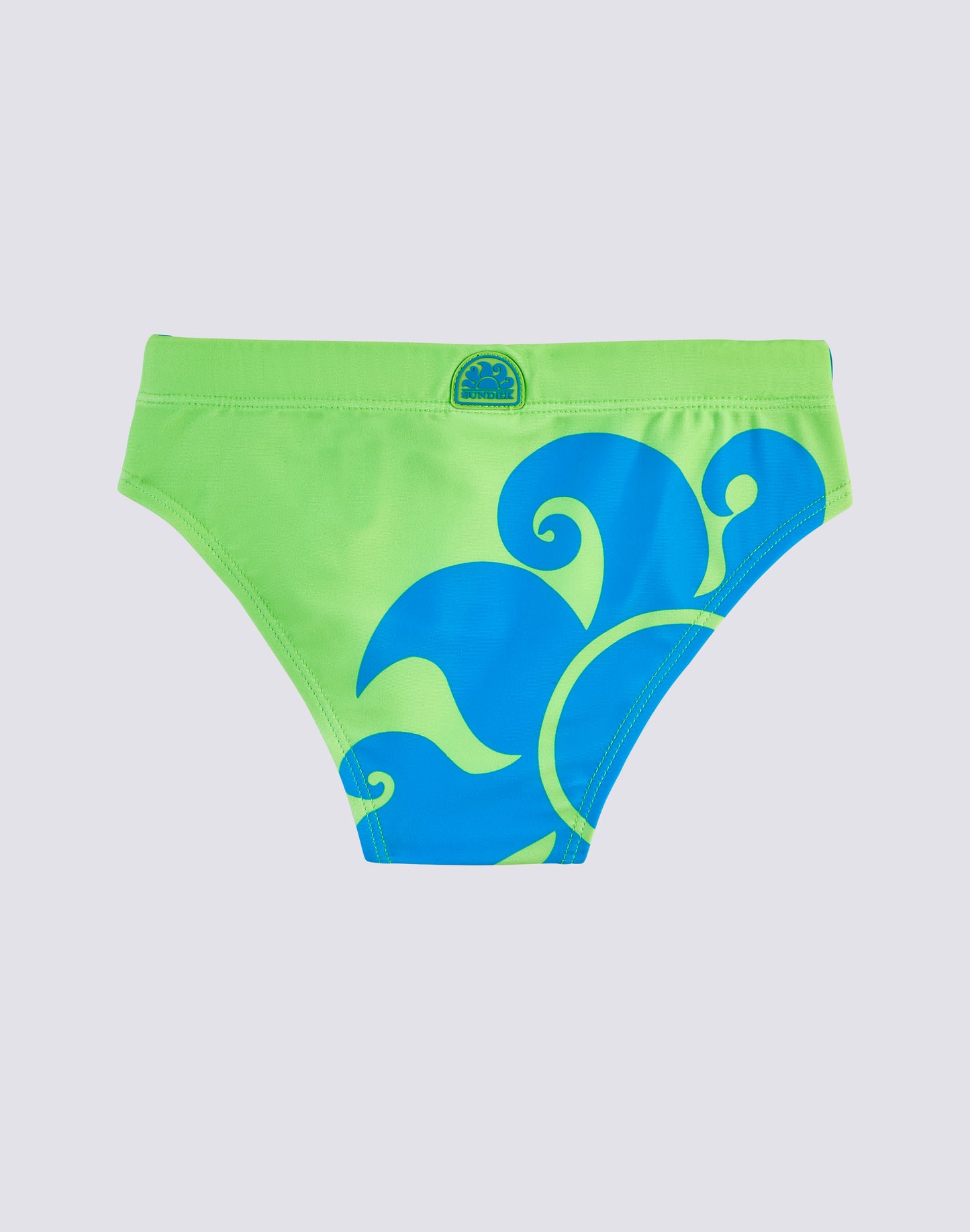 MINI LEONARDO SWIMMING BRIEF LOGO PRINT