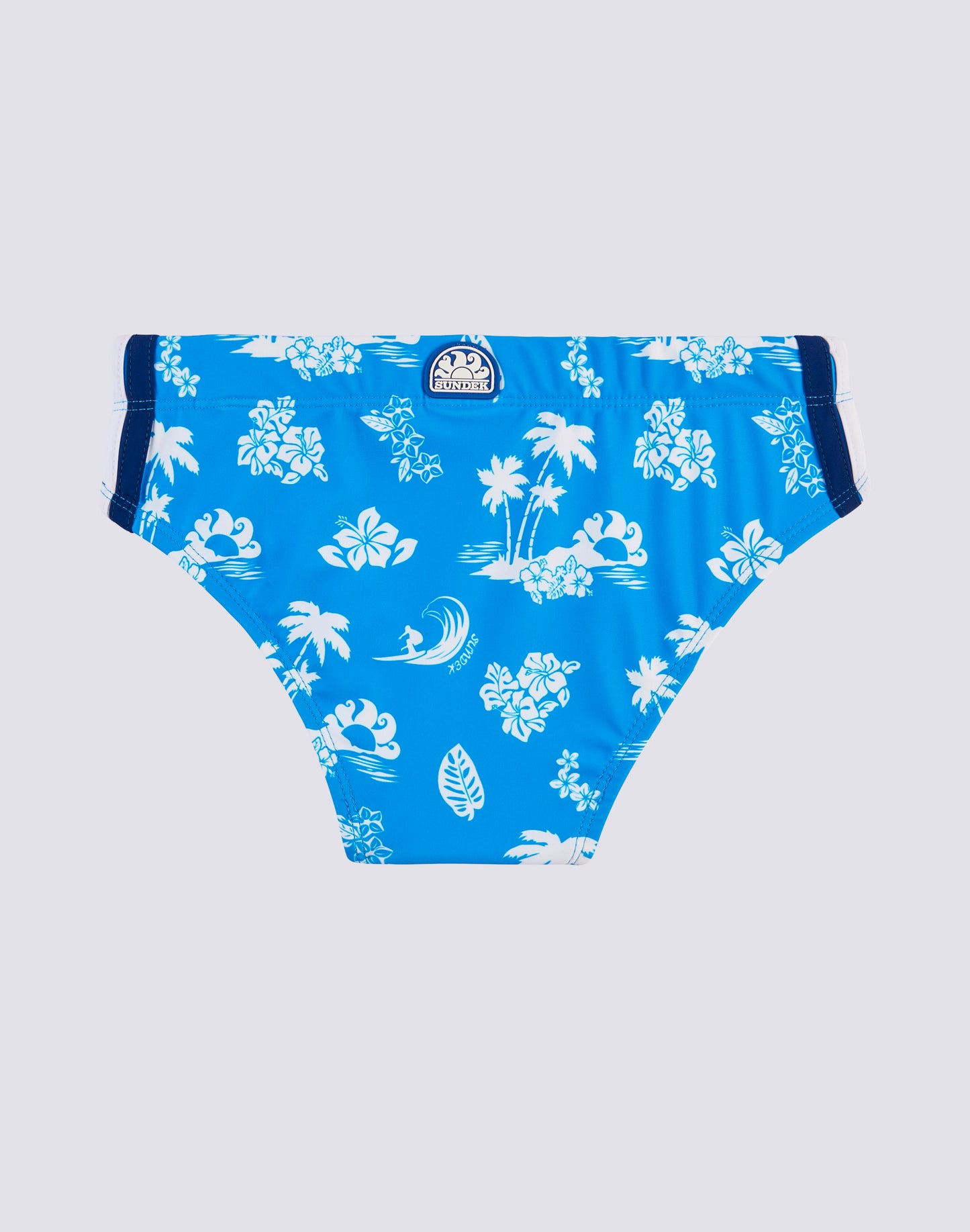 MINI DIWALTER SWIMMING BRIEF WITH KAILUA BIT PRINT