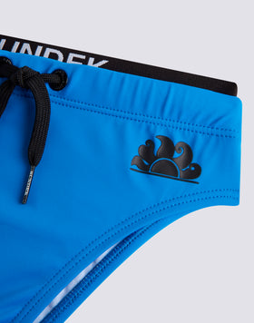 SWIMMING BRIEFS WITH SUNDEK LOGO ELASTIC BAND