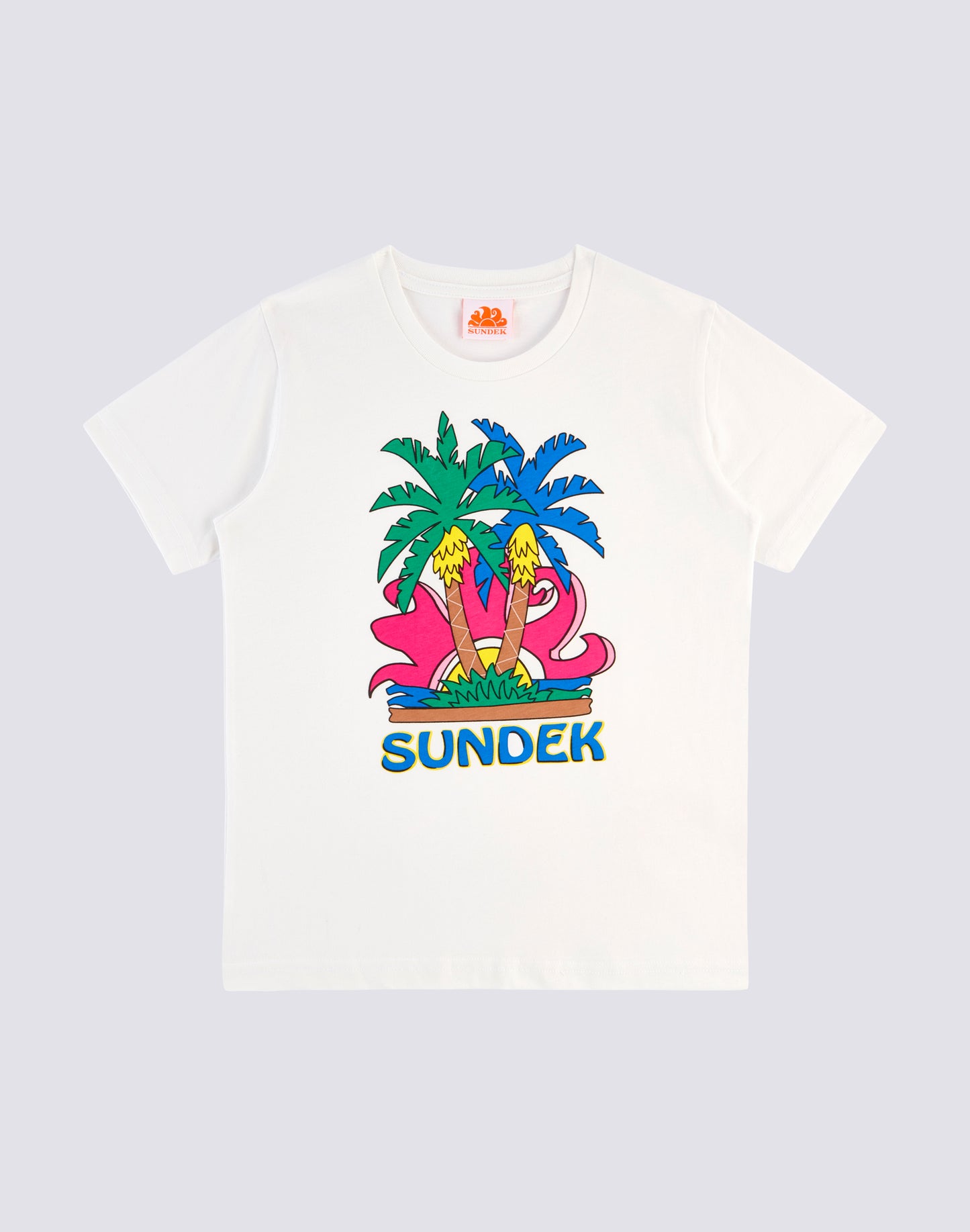 SHORT SLEEVE T-SHIRT WITH SUNDEK ISLAND PRINT