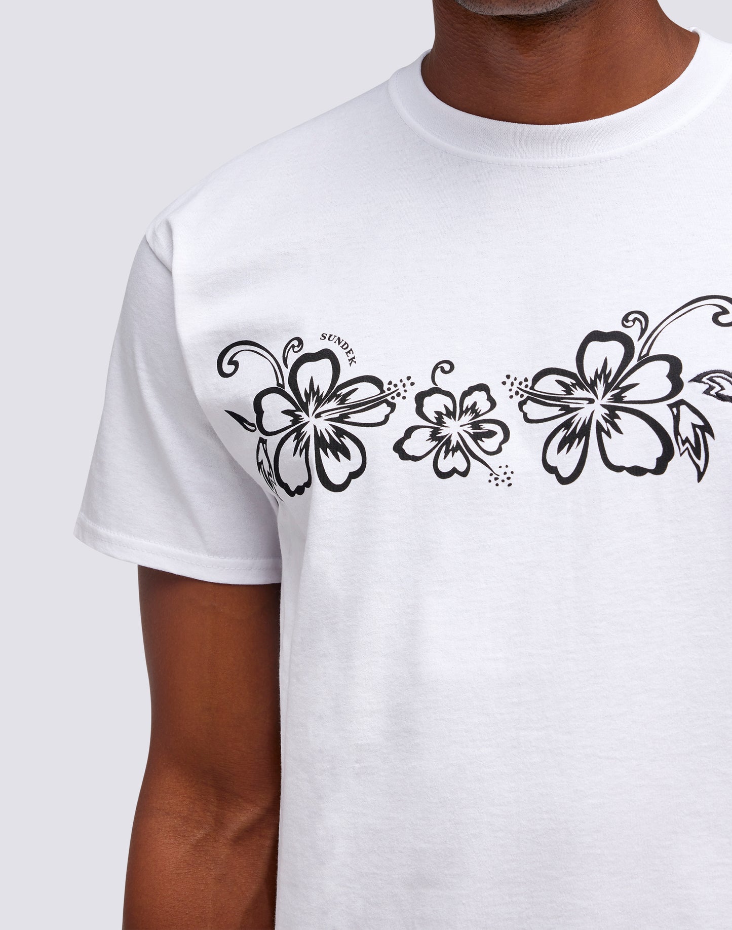 HIBISCUS ARCHIVE PRINT T-SHIRT