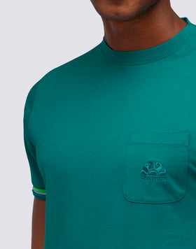 FINN CREW NECK T-SHIRT WITH POCKET