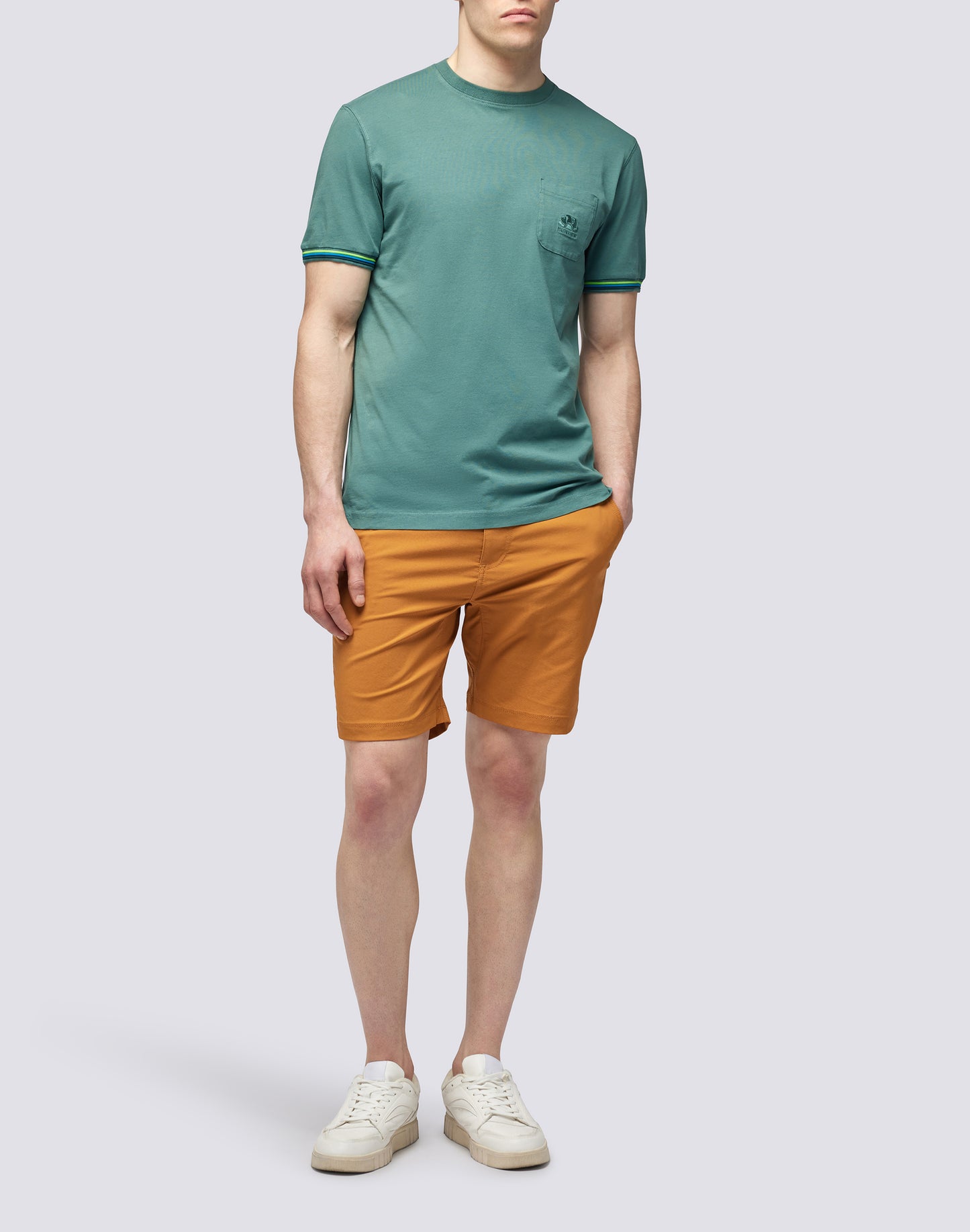 FINN CREW NECK T-SHIRT WITH POCKET