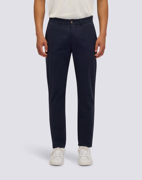 TWILL STRETCH CHINO TROUSERS