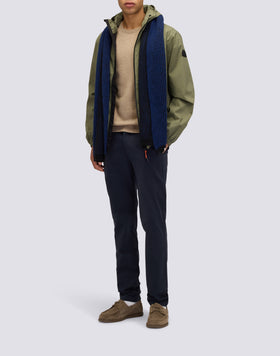 TWILL STRETCH CHINO TROUSERS