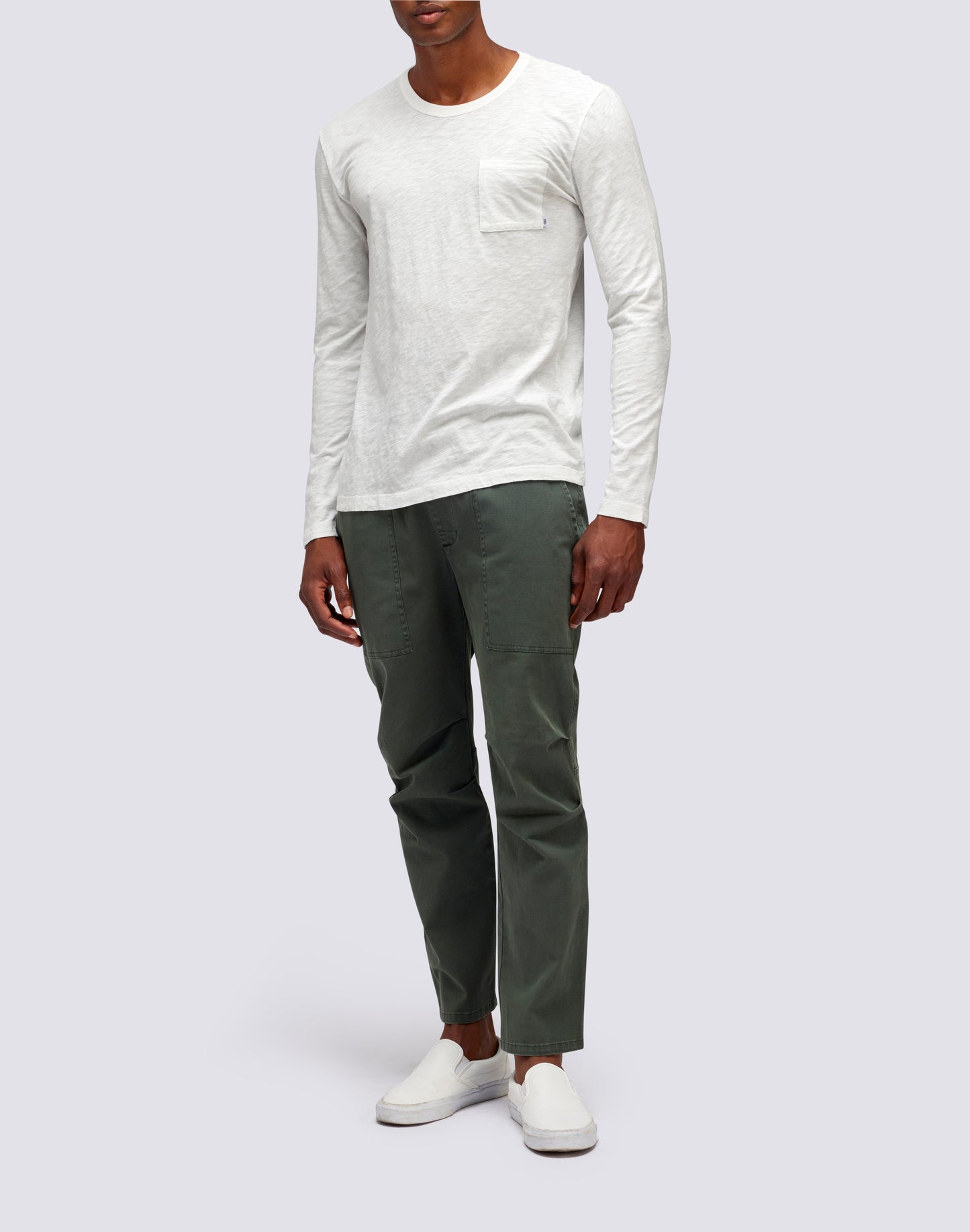 STRETCH TWILL PANTS