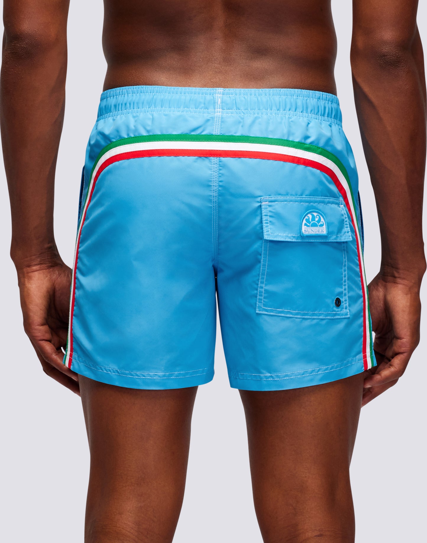 Sundek Short swimshorts with an elasticated waistband iconic