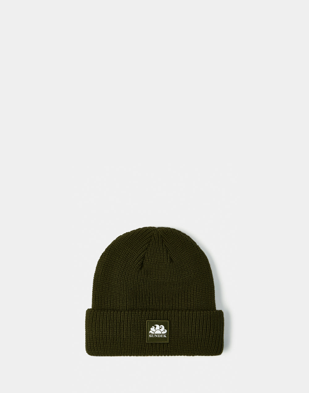 RIBBED CHILD'S HAT WITH LOGO