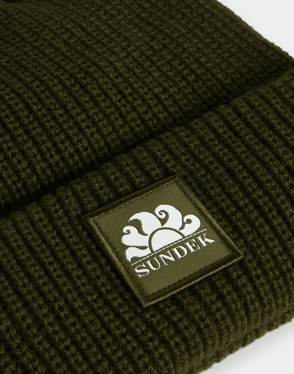 RIBBED CHILD'S HAT WITH LOGO