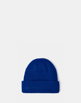 RIBBED CHILD'S HAT WITH LOGO