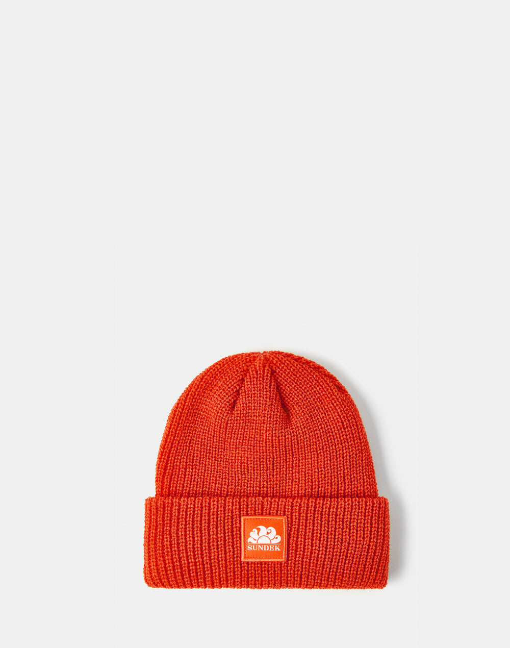 RIBBED CHILD'S HAT WITH LOGO