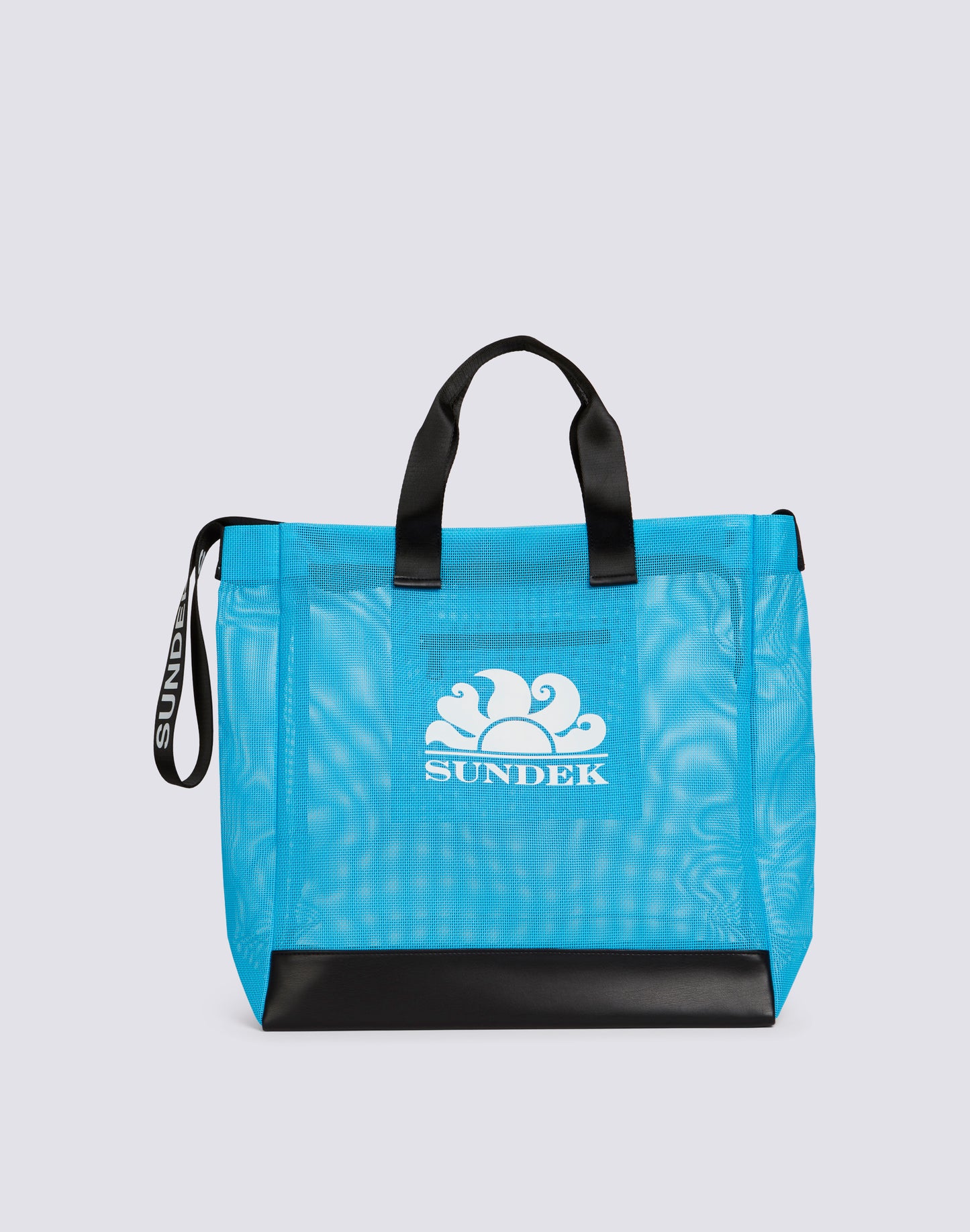 MESH BEACH BAG WITH LOGO