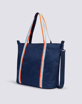 BON - BEACH BAG WITH RAINBOW DETAILS