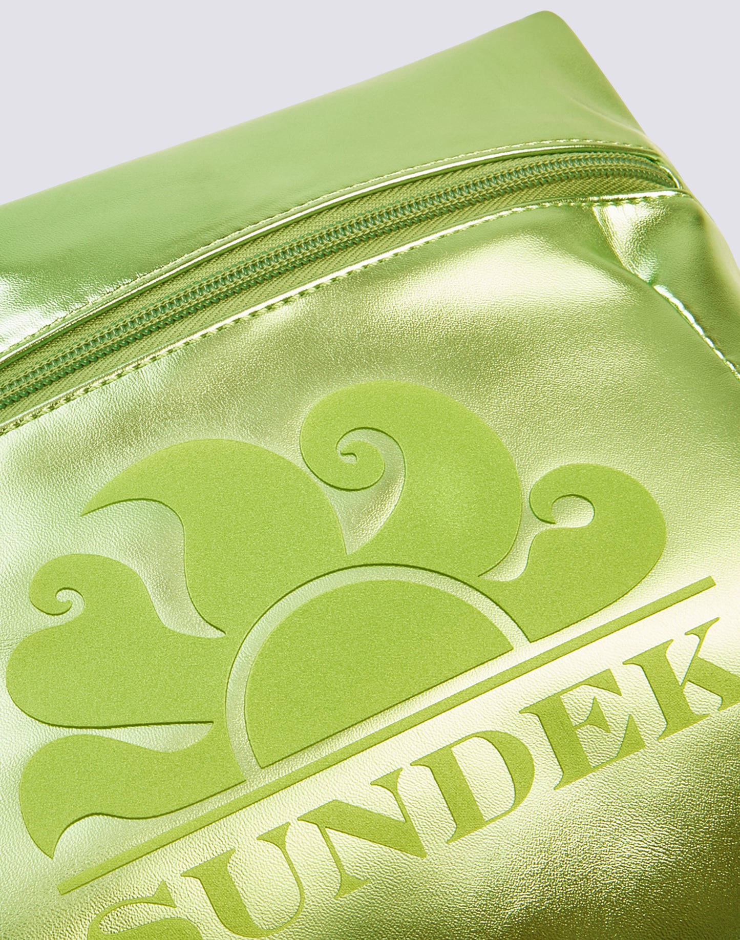 LAMINATED CLUTCH BAG WITH LOGO