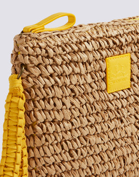 MINI BAG IN PAPER STRAW