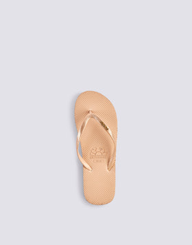 RUBBER FLIP-FLOPS WITH GLITTER