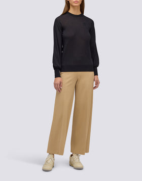 WOMEN'S LONG TWILL TROUSERS