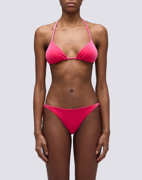 JENNIFER - VELVET ADJUSTABLE TRIANGLE TOP