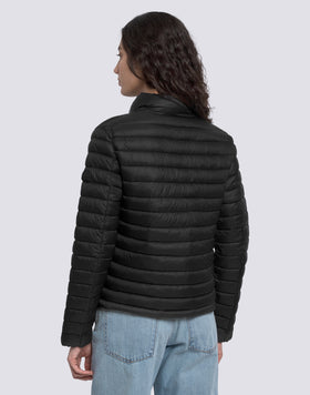 WOMEN'S DOWN JACKET WITH STANDING COLLAR