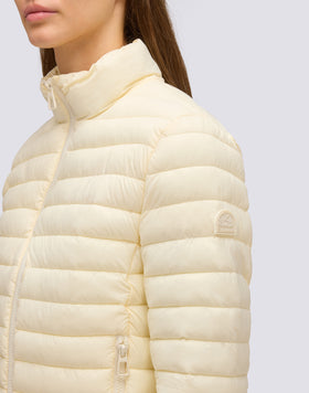 WOMEN'S DOWN JACKET WITH STANDING COLLAR