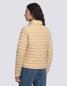 WOMEN'S DOWN JACKET WITH STANDING COLLAR