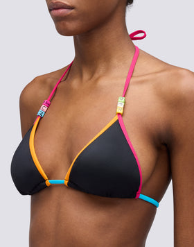 SAKI - TRIANGLE TOP WITH PIPING