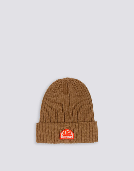 BEANIE WITH ICONIC PATCH