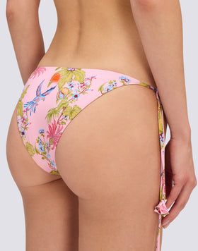 ANITA - BIKINI BOTTOMS WITH ADJUSTABLE TIES SWEET PARROT PRINT