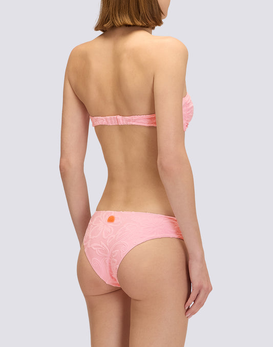 MARISOL - TERRY CLOTH BIKINI CULOTTE BOTTOMS WITH SK23 PATTERN