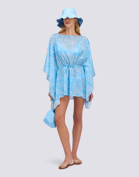 WOMEN'S BUTTERFLY DRESS WITH HIBI PAISLEY PRINT