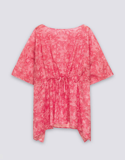 ABITO DONNA A FARFALLA FANTASIA HIBI PAISLEY