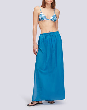 CALADESI - FLOWER PRINT TRIANGLE TOP