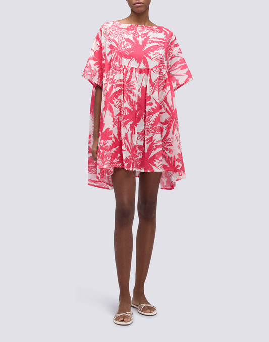 TROPIC SAVANNAH PRINT SHORT DRESS