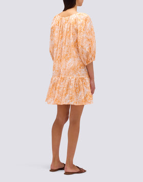 FLEUR DE JOIE PRINT SHORT DRESS