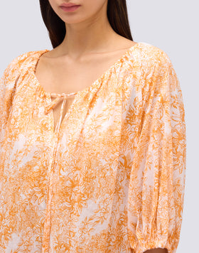FLEUR DE JOIE PRINT SHORT DRESS