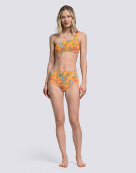 IPANEMA - HIGH-WAISTED SWEET PARROT PRINT CULOTTE BOTTOMS