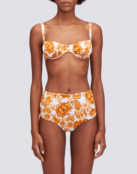 HIGH-WAISTED FLOWER TALE-PRINT CULOTTES IPANEMA
