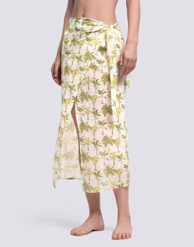 LONG BOTANICAL PRINT SARONG