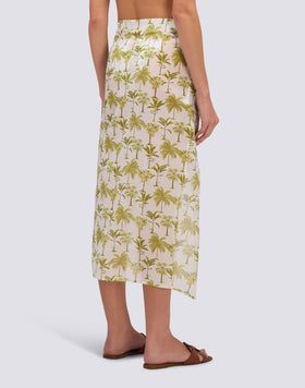 LONG BOTANICAL PRINT SARONG