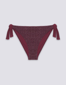BEA - LUREX BIKINI BOTTOMS WITH ADJUSTABLE SIDES