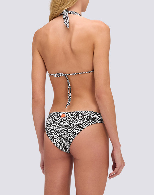 VEGA - ZEBRA-PRINT BIKINI BOTTOMS