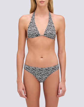 VEGA - ZEBRA-PRINT BIKINI BOTTOMS
