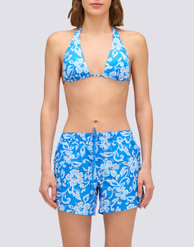 COAST - REPREVE® HIBISCUS SK23 PRINT BEACH SHORTS